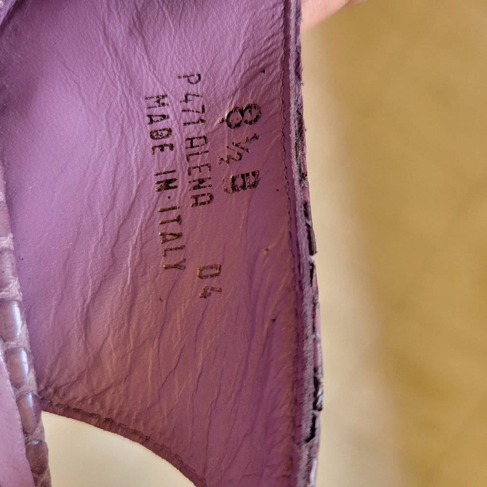 Alena Python Slingbacks by Coach - Picture 4 of 4